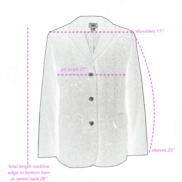 L.L. Bean Cashmere/Wool Blend Blazer + Free Bellina Scarf - Picture 11 of 11